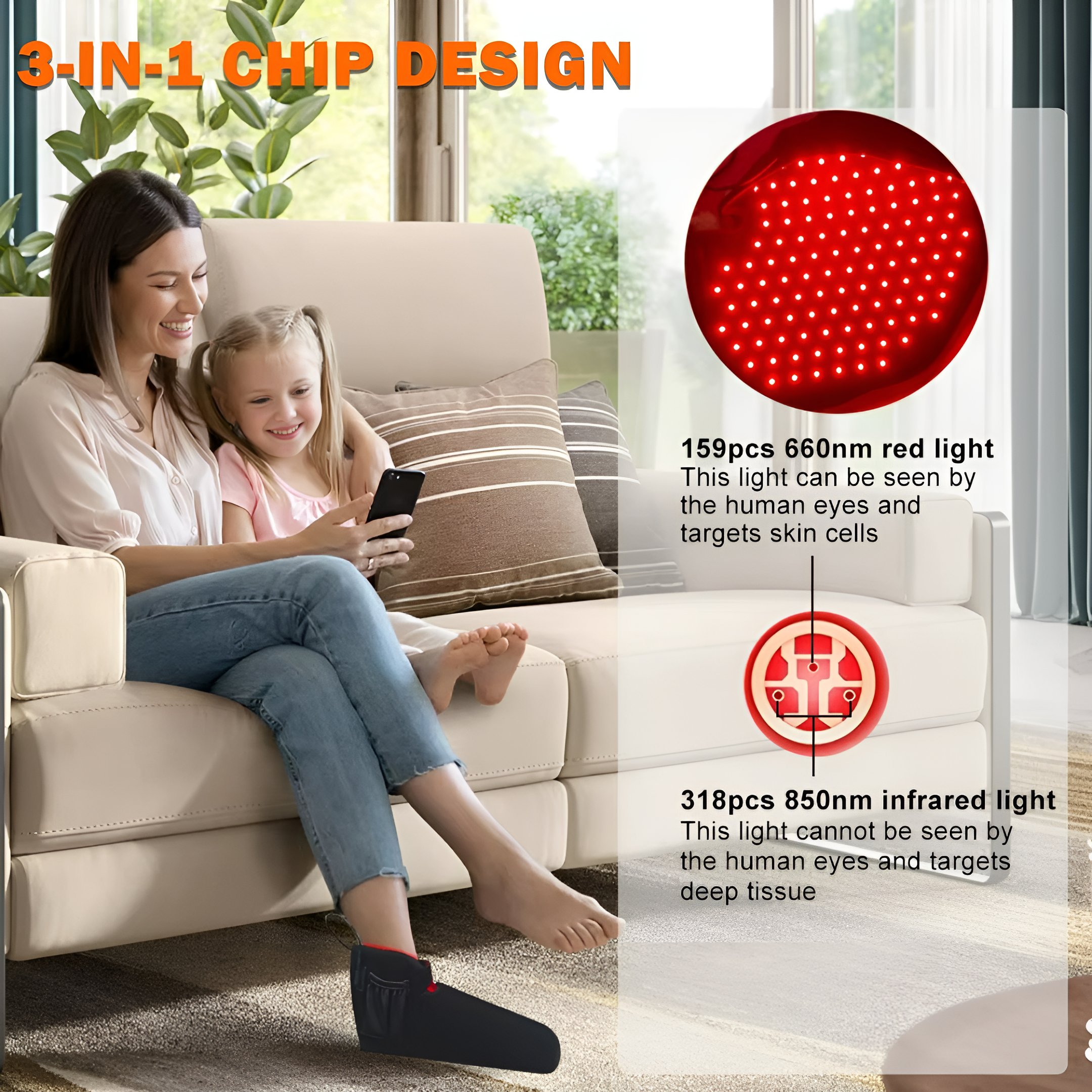 Foot Arthritis Relief – Red Light Therapy for Toe & Joint Pain