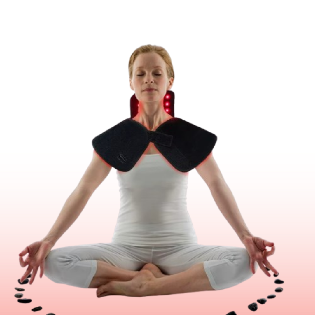 Red Infrared Upper Back And Shoulder Pad | Red Light Therapy for Arthritis & Muscle Inflammation