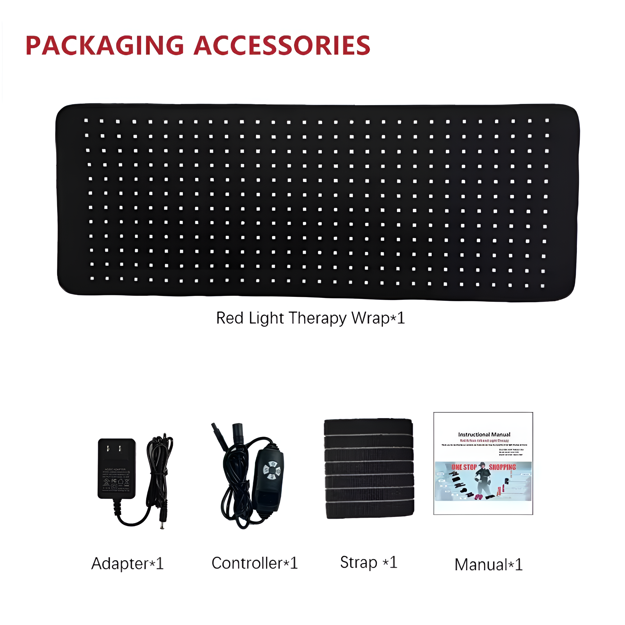 Red Infrared Lower Back Pad | Red Light Therapy for Arthritis & Muscle Inflammation