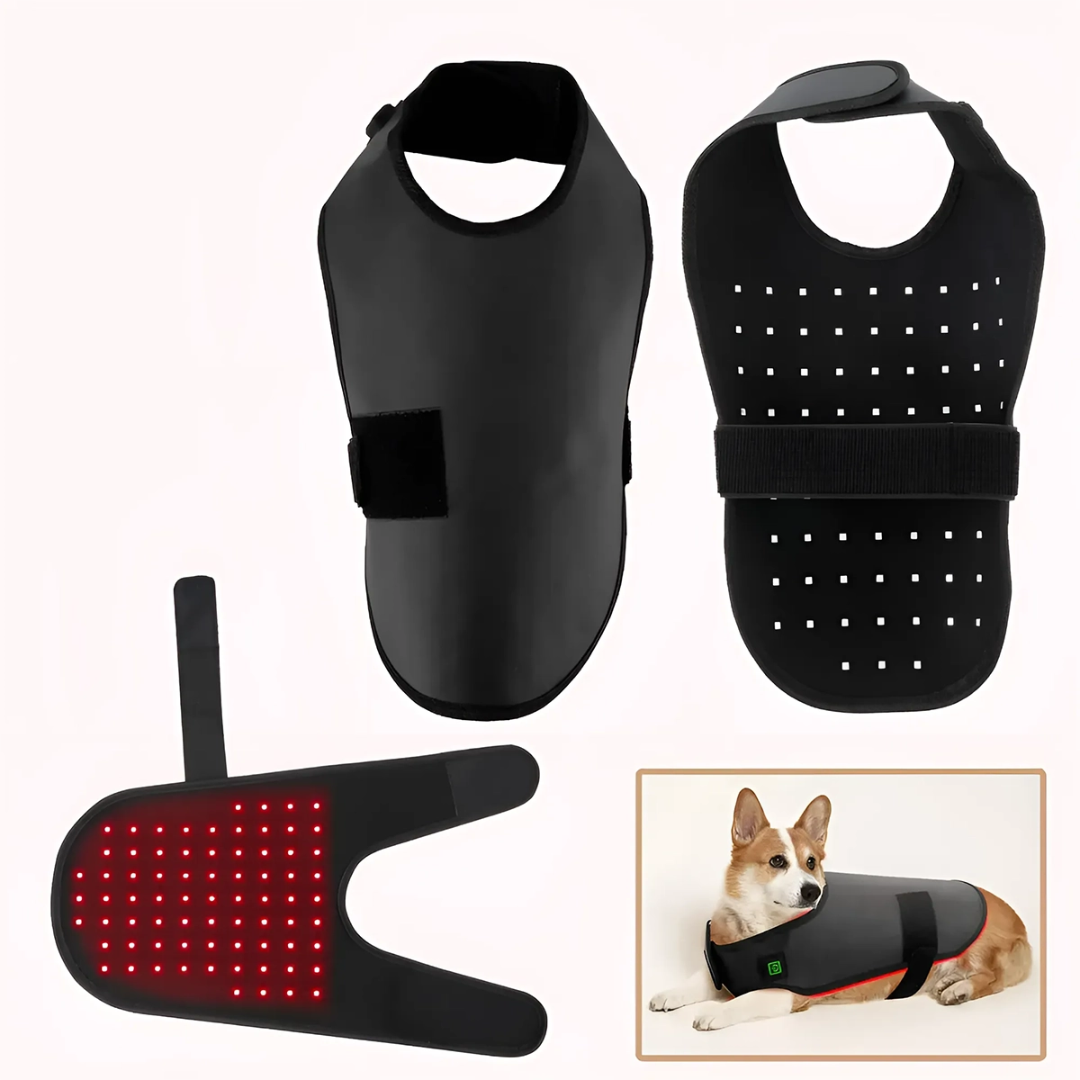Wearable Red Light Therapy Coat for Pets – Full-Body Infrared Pain Relief for Dogs & Cats