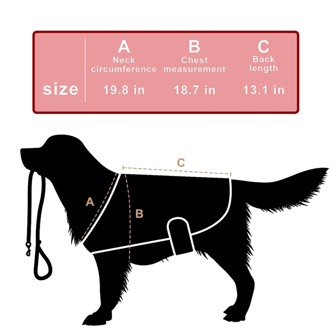 Wearable Red Light Therapy Coat for Pets – Full-Body Infrared Pain Relief for Dogs & Cats
