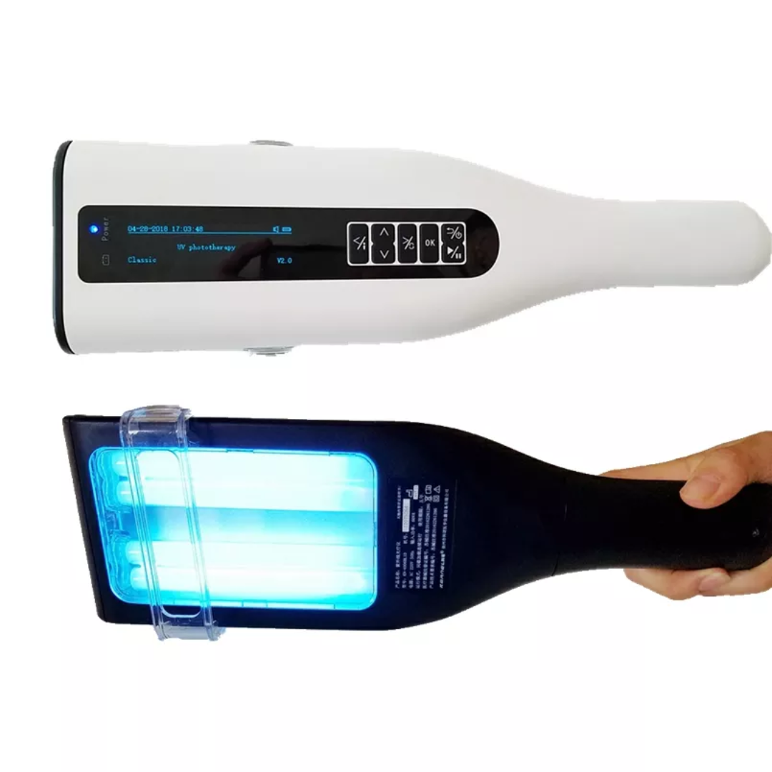 Portable UVB Light Therapy Lamp | Narrowband UVB for Psoriasis Relief