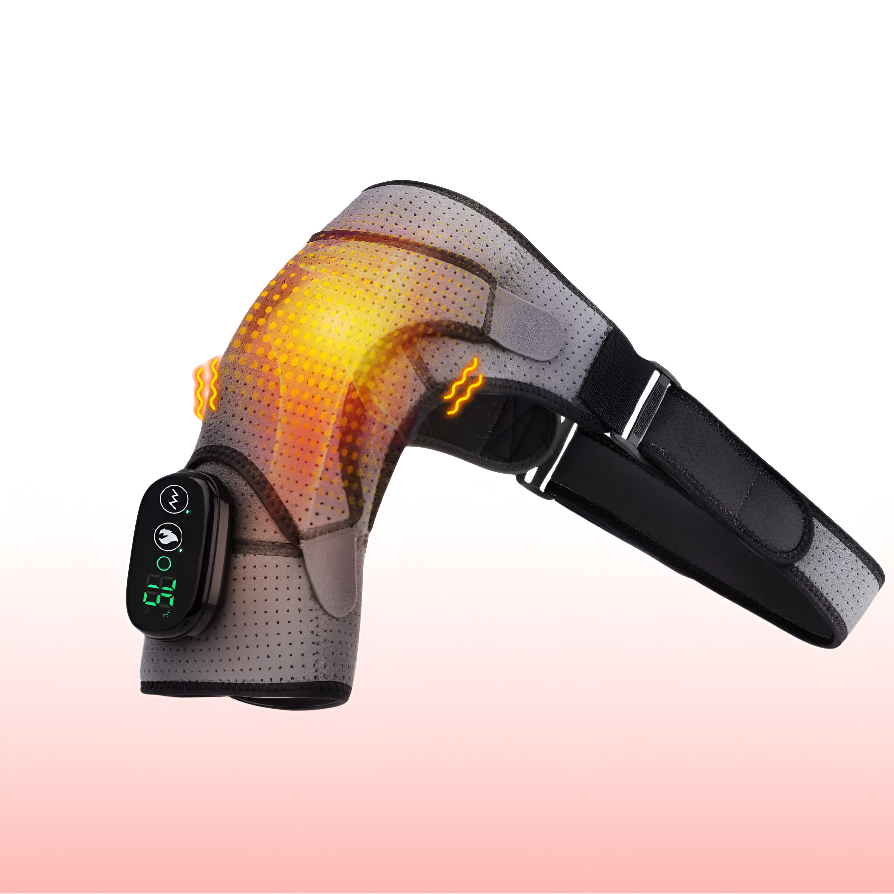 Shoulder Massager – Heated Shoulder Brace / Pad With Massage