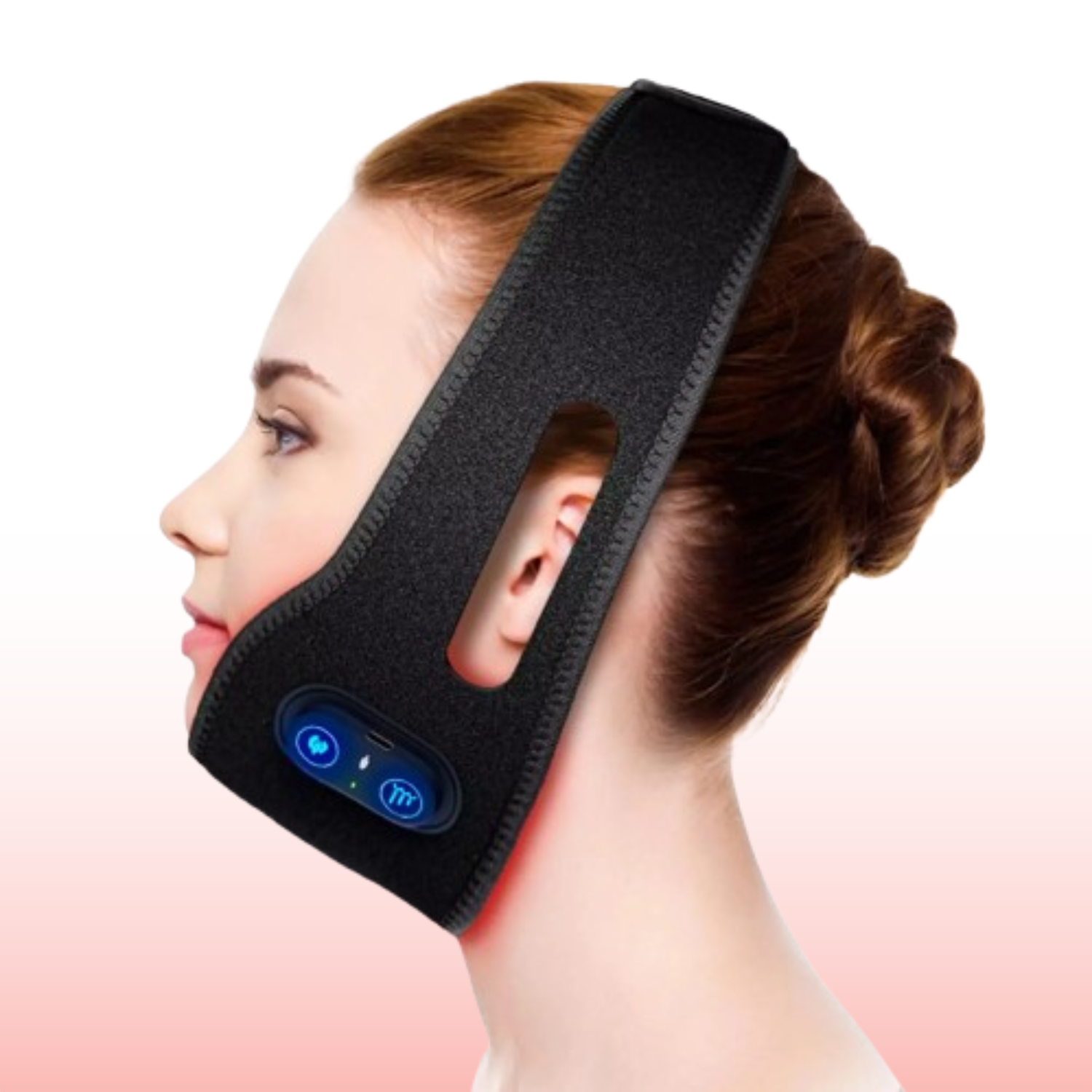 Red Light Therapy Face Strap – V-Line Lifting & Jawline Tightening | Skin Rejuvenation Device